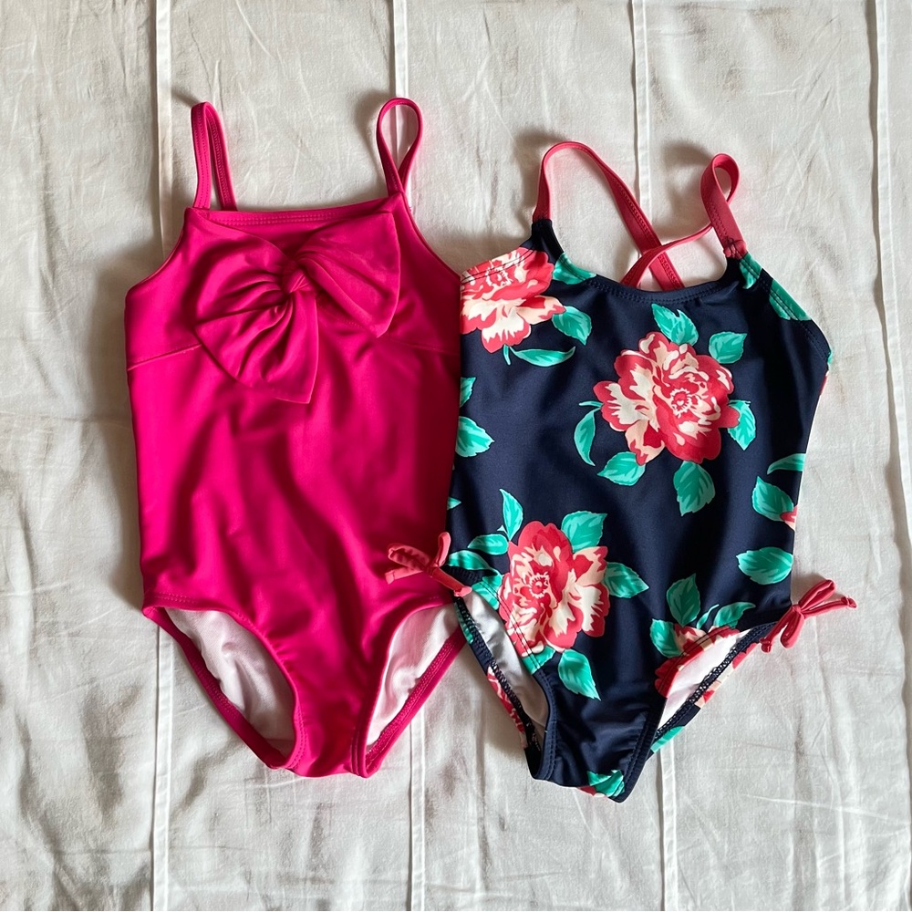 Carter's girl's 2T bathing suits